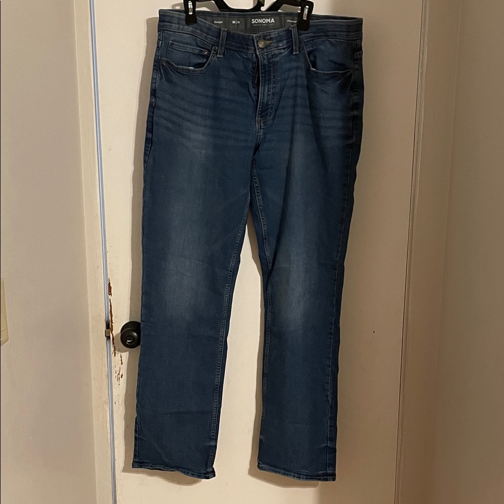 Sonoma Men's Dark Blue Straight Jeans